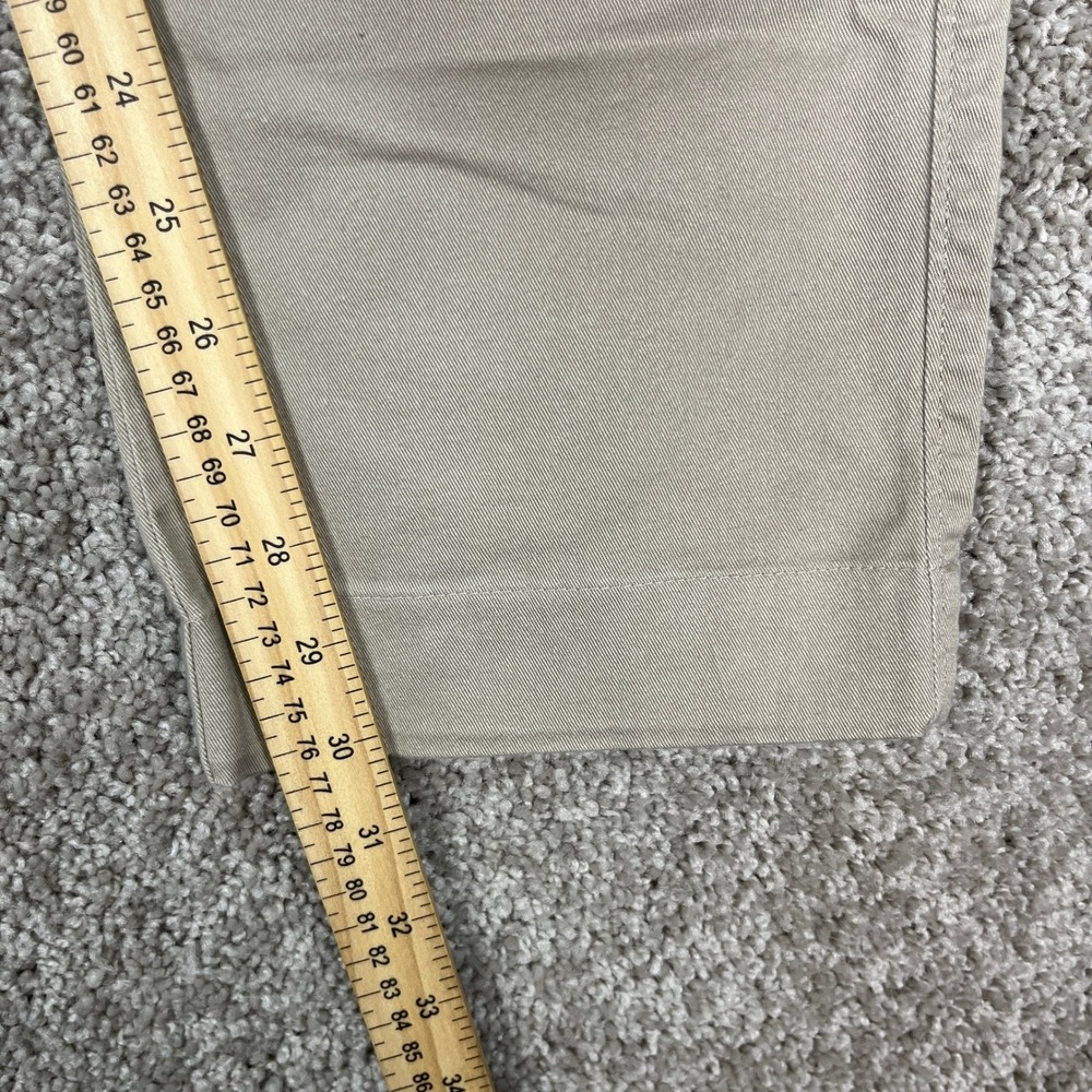 J.Crew Men's Khaki Chino Pants 36x34 Slim Flex Comfort Stretch Casual Wear EUC - Picture 7 of 11